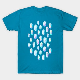 Iridescent Rainbow Crystals T-Shirt